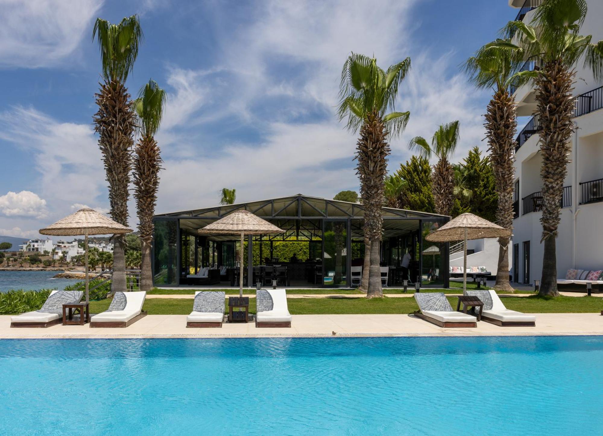 Med-Inn Hotel Gulluk Exterior photo